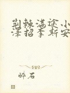 荆棘满途小说李泽招李斯安