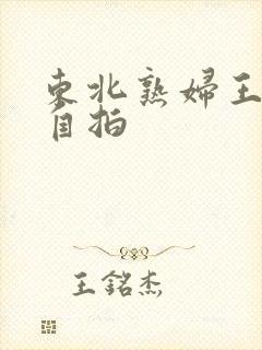 东北熟妇王梅娟自拍