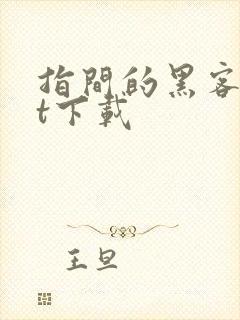 指间的黑客txt下载