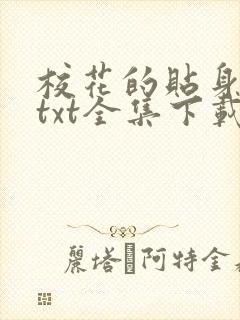 校花的贴身保镖txt全集下载