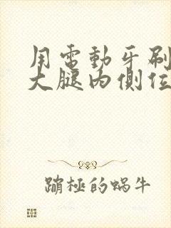 用电动牙刷放在大腿内侧位置作文