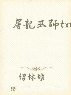 屠龙巫师txt