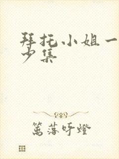 拜托小姐一共多少集