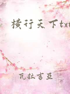 横行天下txt