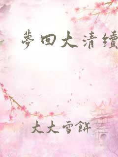 梦回大清续