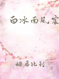 白冰南风宸