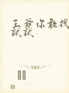 王爷你敢找小三试试