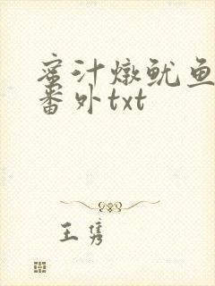 蜜汁炖鱿鱼全文番外txt