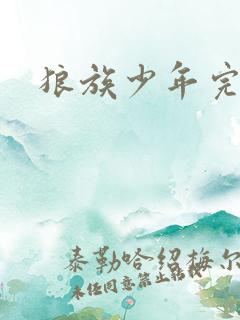 狼族少年完整版