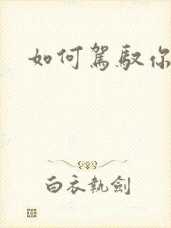 如何驾驭你的龙