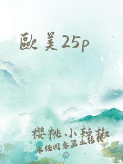 欧美25p