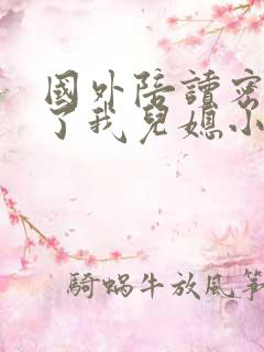 国外陪读密友成了我儿媳小说