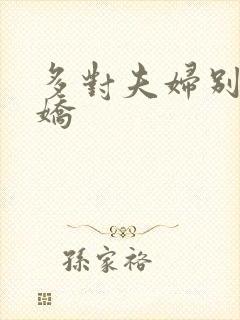 多对夫妇别墅群娇