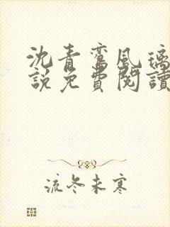 沈青鸾风璃宸小说免费阅读