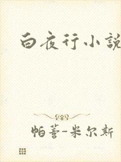白夜行小说下载