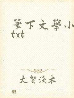 笔下文学小说网txt