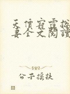 天价宠霍总小娇妻全文阅读