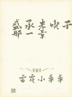 盛承光吃子时奶哪一章