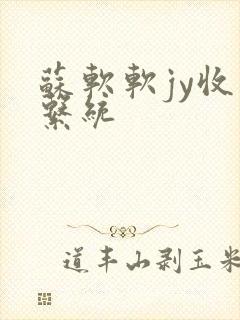 苏软软jy收集系统