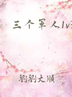 三个军人1v3