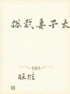 总裁妻子太诱人