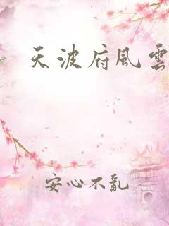 天波府风云