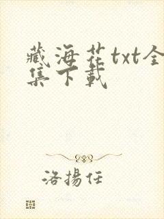 藏海花txt全集下载