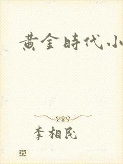 黄金时代小说