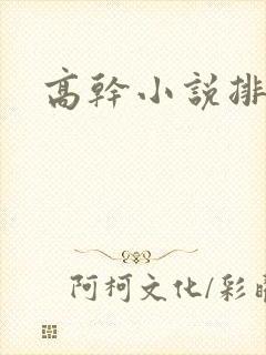 高干小说排行榜