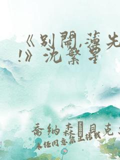 《别闹,薄先生!》沈繁星