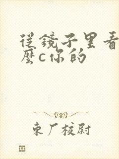 从镜子里看我怎么c你的