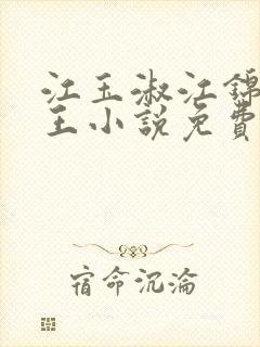 江玉淑江锦心睿王小说免费阅读