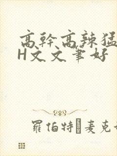 高干高辣猛高辣H文文笔好
