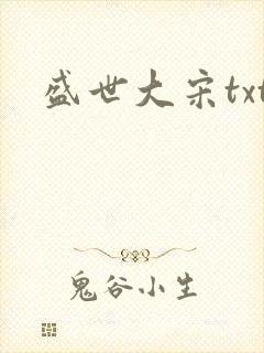 盛世大宋txt