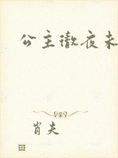 公主彻夜未眠