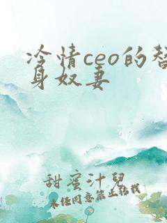 冷情ceo的替身奴妻
