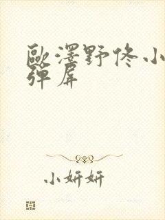 欧泽野佟小曼无弹屏