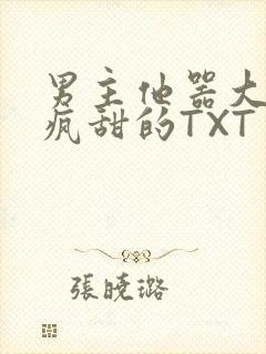 男主他器大活好疯甜的TXT