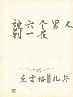 被六个男人躁J到一夜