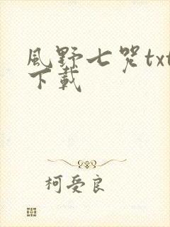 风野七咒txt下载