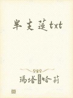 半支莲txt