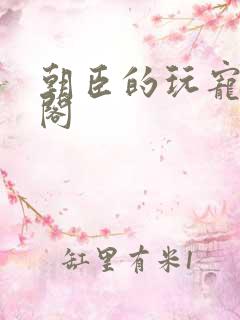 朝臣的玩宠笔趣阁