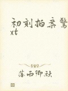 初刻拍案惊奇txt