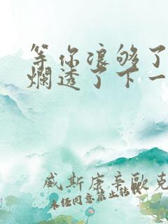 等你浪够了b也烂透了下一句