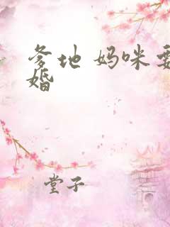 爹地 妈咪要逃婚