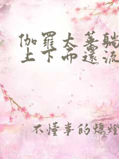 伽罗太华躺在床上下面还流东西