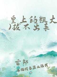 皇上的粗大(h)拔不出来