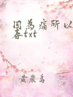 因为痛所以叫青春txt