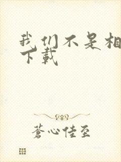 我们不是相爱吗下载