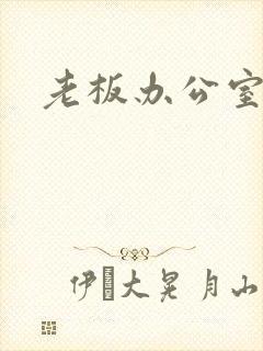 老板办公室调数